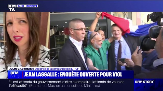Julia Castanier, directrice de la communication du PCF: L'amnésie coupable de Jean Lassalle me met fortement en colère, car moi, je n'ai pas oublié