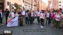 Italia no es un país adecuado para familias ‘no tradicionales’