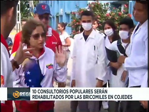 10 consultorios populares en el edo. Cojedes serán rehabilitados por las Bricomiles