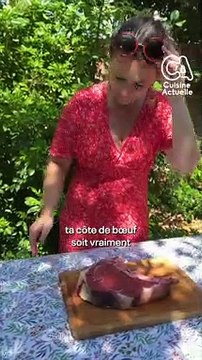 Côte de boeuf cuisson parfaite