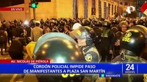 ‘Toma de Lima’: brigadistas brindan ayuda a los manifestantes heridos