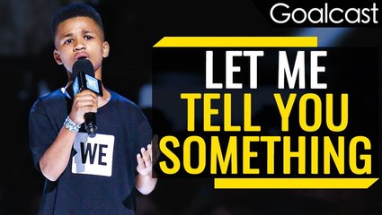 A 12-Year-Old’s Inspiring Message to the World | Demarjay Smith