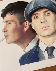 INCREDIBLE Artist Draws Lifelike CILLIAN MURPHY!