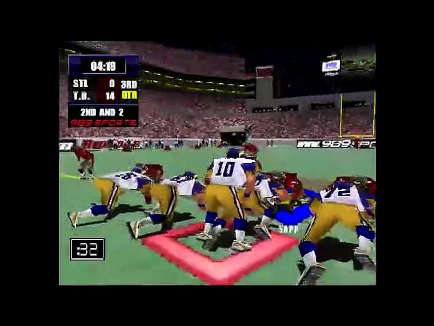 NFL Gameday 2000 Rams Vs. Buccaneers Part 1 - video Dailymotion