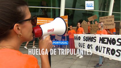Los tripulantes de cabina de EasyJet anuncian una huelga de cinco días en Portugal