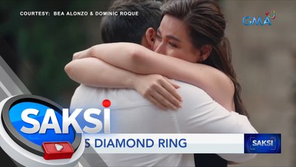 Bea Alonzo at Dominic Roque, newly-engaged couple | Saksi