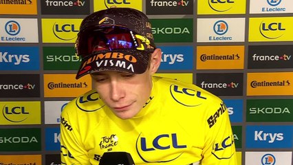 Tour de France 2023 - Jonas Vingegaard : "It was a very fast day, there was action everywhere. But it was a good day for us. If I feel good tomorrow, we'll fight for the stage win"