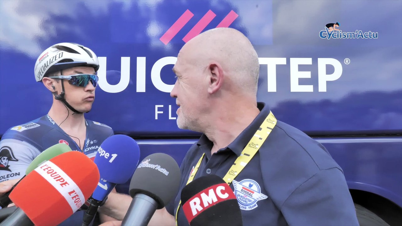 Tour de France 2023 - Tom Steels : "La Soudal-Quick Step finit fort ce Tour et ça n'est pas fini"