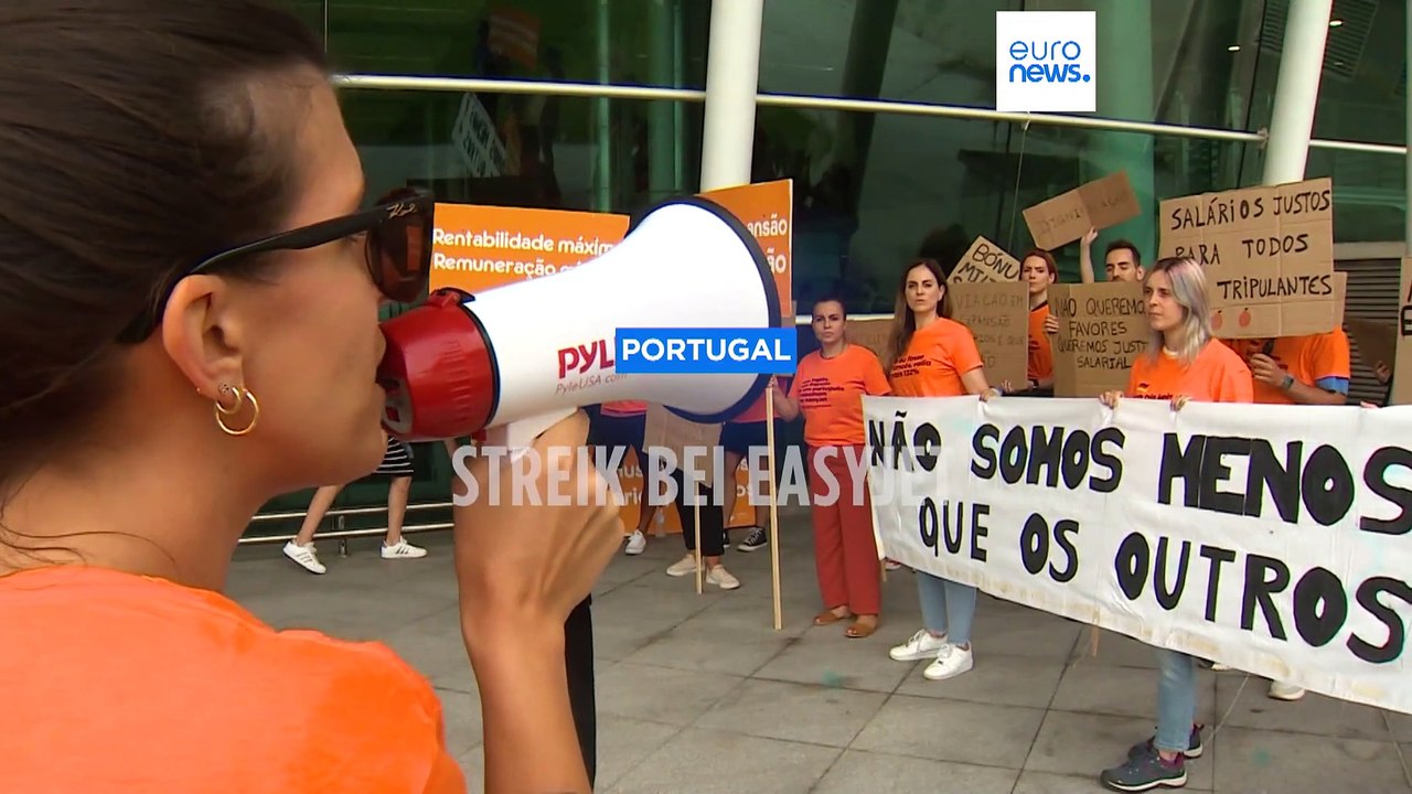 Kabinenpersonal streikt bei Easyjet in Portugal