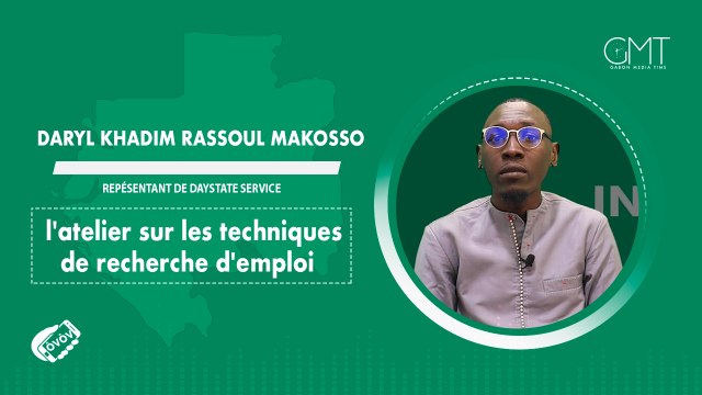 [#VôVô] Daryl Khadim Rassoul Makosso nous parle de l'atelier sur les techniques de recherche d'emploi