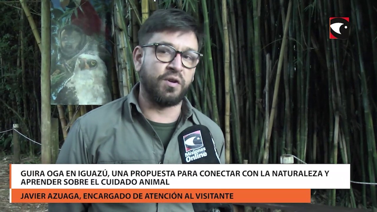 Guira Oga en Iguazú, una propuesta para conectar con la naturaleza y aprender sobre el cuidado animal