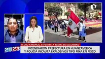 Pedro Yaranga sobre manifestaciones: “Hubo menor presencia de extremistas y radicales”