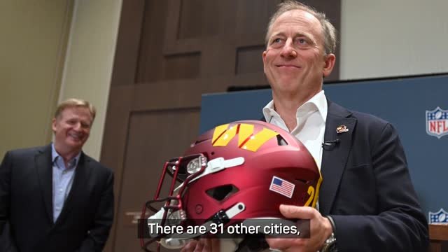 New Commanders' owner feels 'awesome sense of responsibility' to city