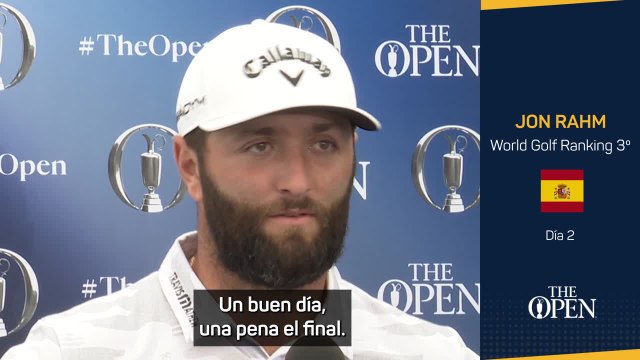 Jon Rahm: No ha sido mi mejor día, pero he mantenido la vuelta