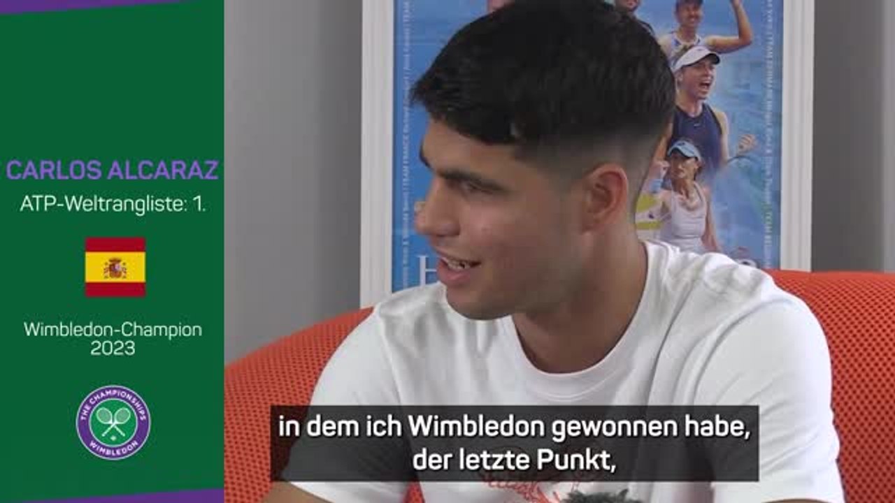 Alcaraz: 'Wimbledon-Sieg spezieller als US Open'