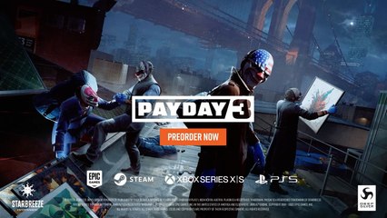 PayDay 3 Official Stealth Gameplay Trailer