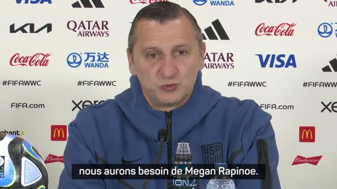 USA - Andonovski : "Pour gagner cette Coupe du monde, nous aurons besoin de Rapinoe"
