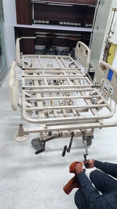 Today Task and inspection of Patient Bed Repair done with All position Working well