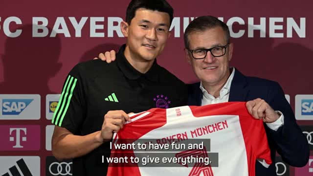 'I want to be a leader and fight' - Min-Jae unveiled as Bayern player