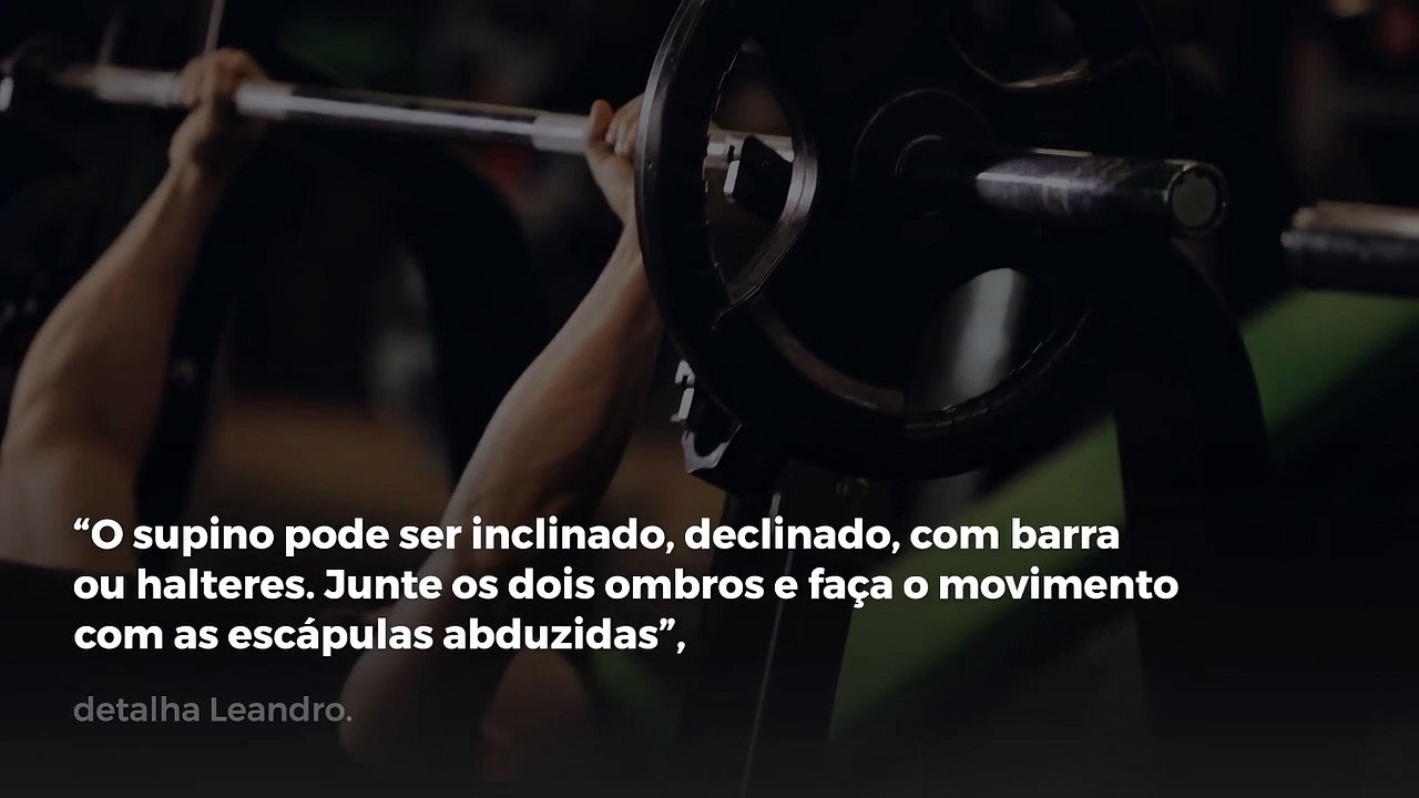 Treino de peito básico: exercícios que não podem faltar