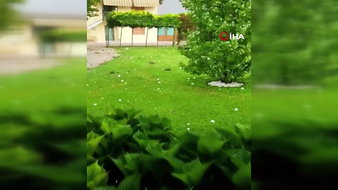 Tenis topu büyüklüğünde dolu şaşkına çevirdi: 1 ölü, 110 yaralı
