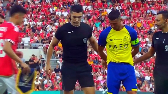 Benfica vs Al Nassr 4-1 / Ronaldo X De Maria Football Friendly