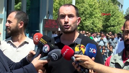 Diyarbakır'da enerji şirketi çalışanları iş yavaşlatma eylemi başlattı