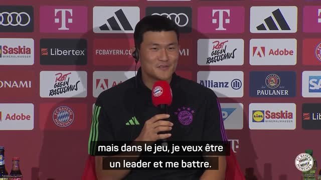 Bayern - Min-jae : Je veux être un leader et me battre