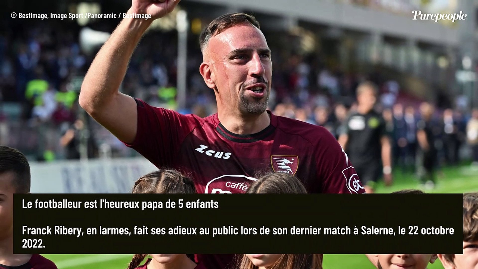 Franck Ribéry Enfant