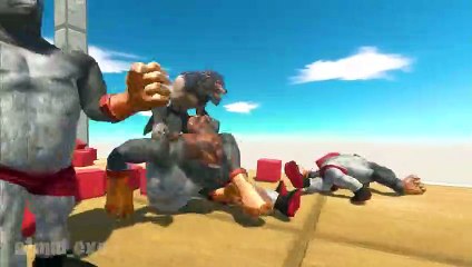 Who can Escape from Werewolf Challenge - Animal Revolt Battle Simulator