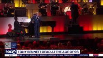 Tony Bennett who sang I left my heart in San Francisco dies at 96