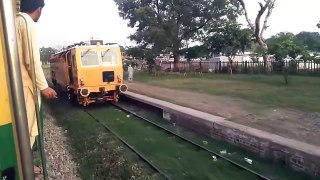 Awam Express 14DN Sihala Railway Station Say Departure