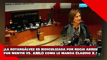 ¡VEAN! ¡La BotarGálvez es ridiculizada por Rocío Abreu por mentir vs. AMLO como le manda Claudio X.!