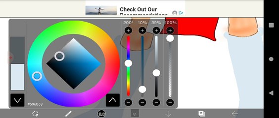 Desenhar Chumai SNK/Capcom no IbisPaintX Android Parte 9