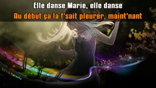 KARAOKE François Valéry - Elle danse, Marie