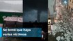 Escalofriante tornado azota Milán; provoca inundaciones y árboles caídos