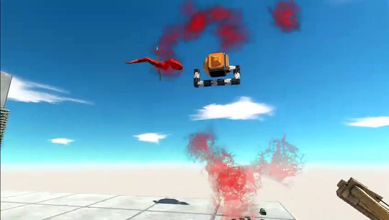 Giant Ballista and Spikes Trap  - Animal Revolt Battle Simulator