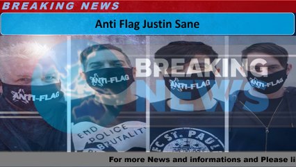 Anti Flag Justin Sane