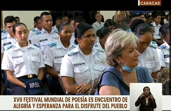 Caracas | XVII Festival Mundial de Poesía contó con la participación del poeta cubano Alex Pausides