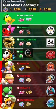 Mario Kart Tour: Mario vs Luigi Tour: Koopa Troopa Cup for Tokens