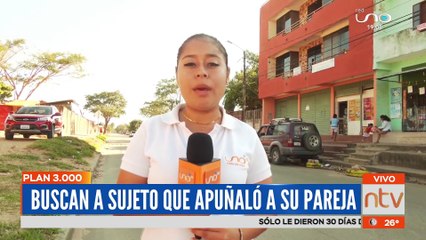 Buscan a sujeto que apuñaló a su pareja