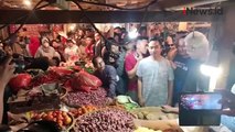 Ganjar dan Gibran Ngopi Bareng usai Lari Pagi dan Blusukan di Pasar Citeureup Bogor