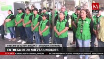 Gobierno de Nuevo León entrega 20 nuevas unidades para la ruta directa 214 Guadalupe-San Pedro