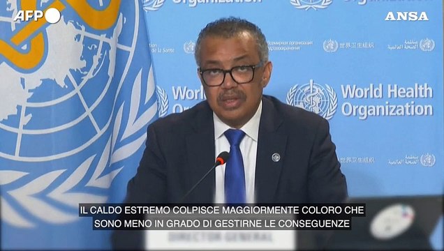 Oms: Sistemi sanitari sotto pressione per le ondate di calore