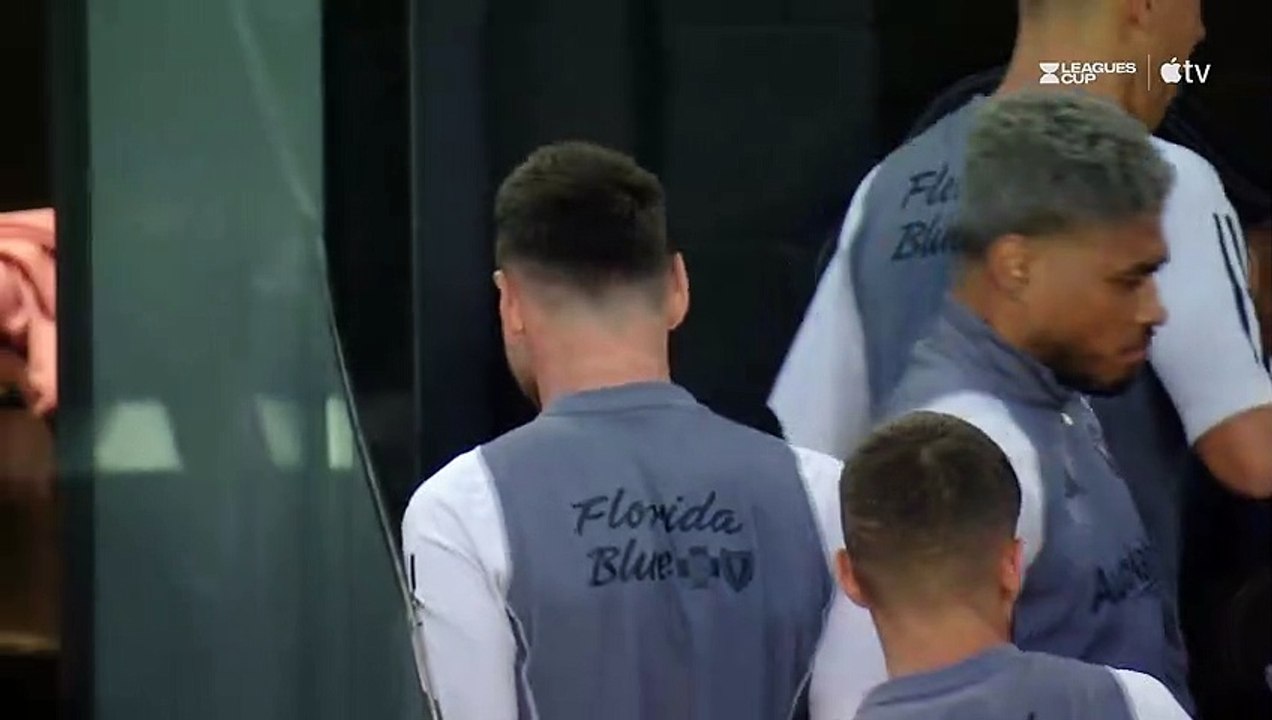 Lionel Messi y LeBron James se dieron un gran abrazo antes del partido de Inter Miami