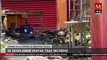 Se desploman las ventas en Central de Abasto de Toluca tras incendio; piden nueva Mesa Directiva
