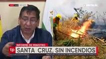 Hay 1.378 focos de calor en Santa Cruz, según ministro