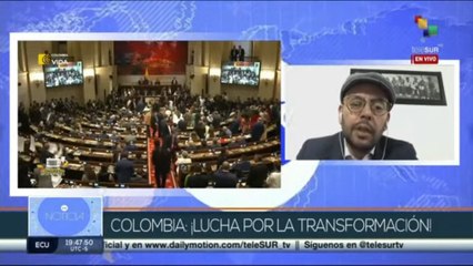 Colombia lucha por su transformación desde la Cámara de representantes