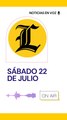 RESUMEN DE NOTICIAS SÁBADO 22 DE JULIO