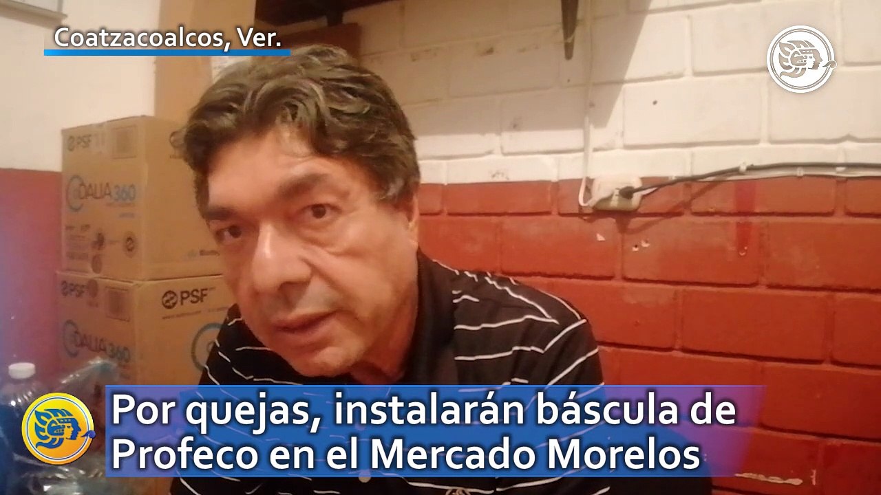 Por quejas, instalarán báscula de Profeco en el Mercado Morelos ¡te darán kilos completos!